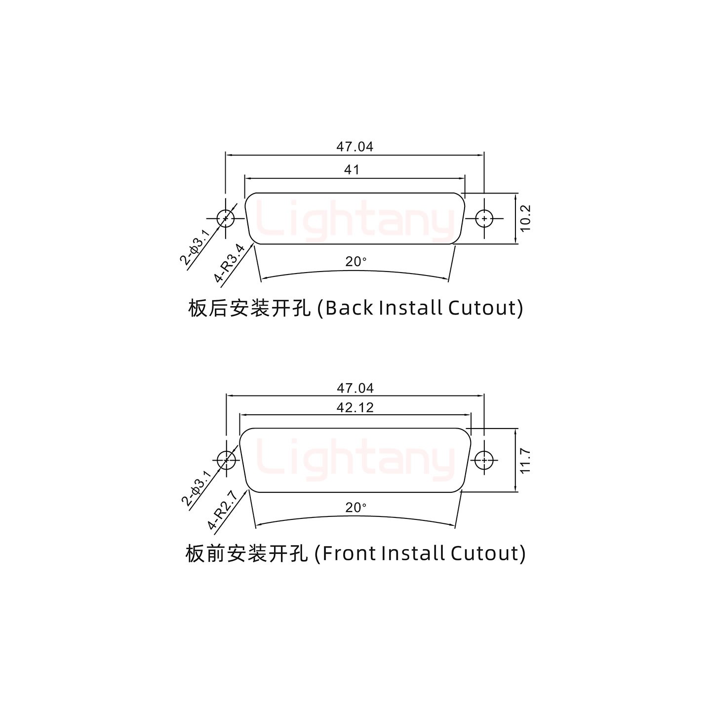 DB25母對公 轉(zhuǎn)接頭沖針