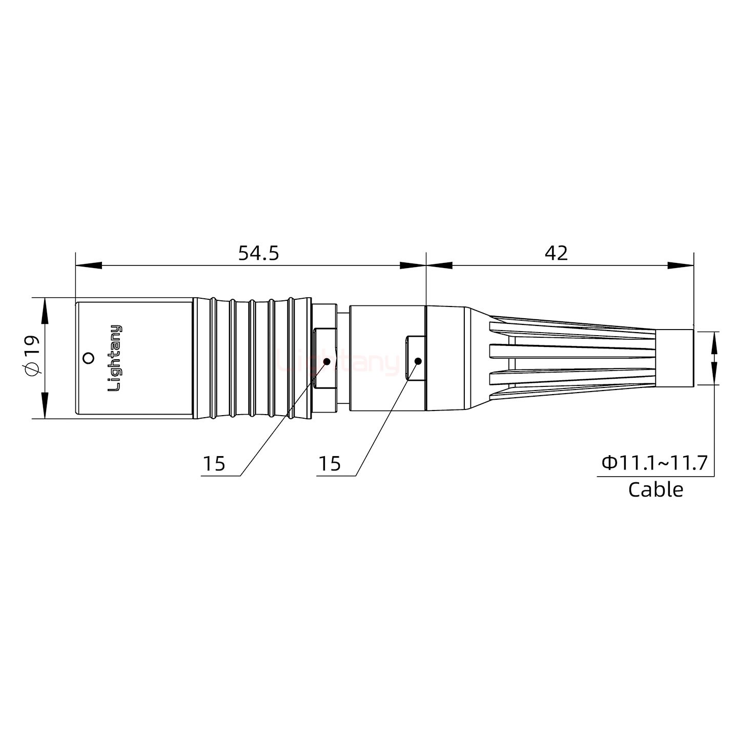 PHG.3B.030.CLLD12Z帶護(hù)套浮動(dòng)插座