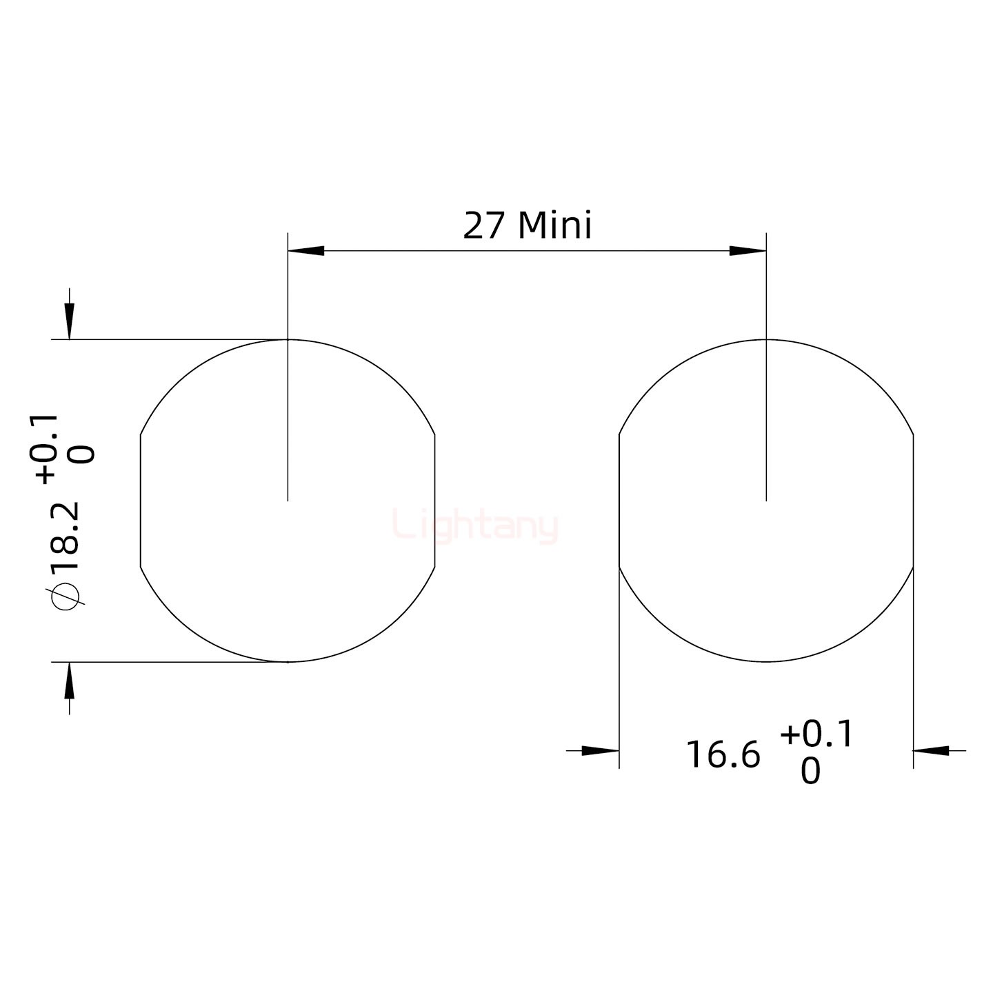 ECG.3B.006.CLL雙螺母插座 焊線