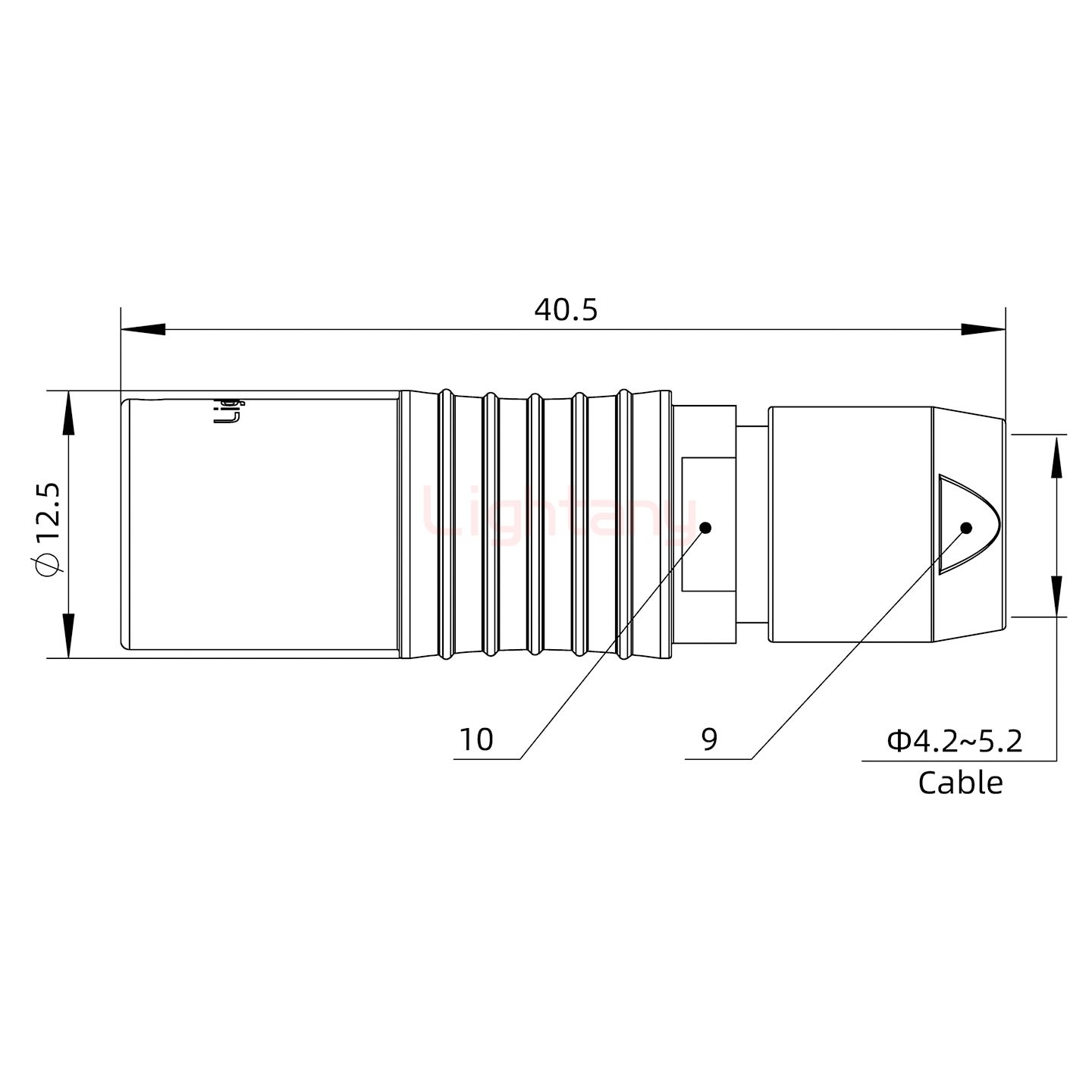 PHG.1B.003.CLLD52推拉自鎖浮動插座