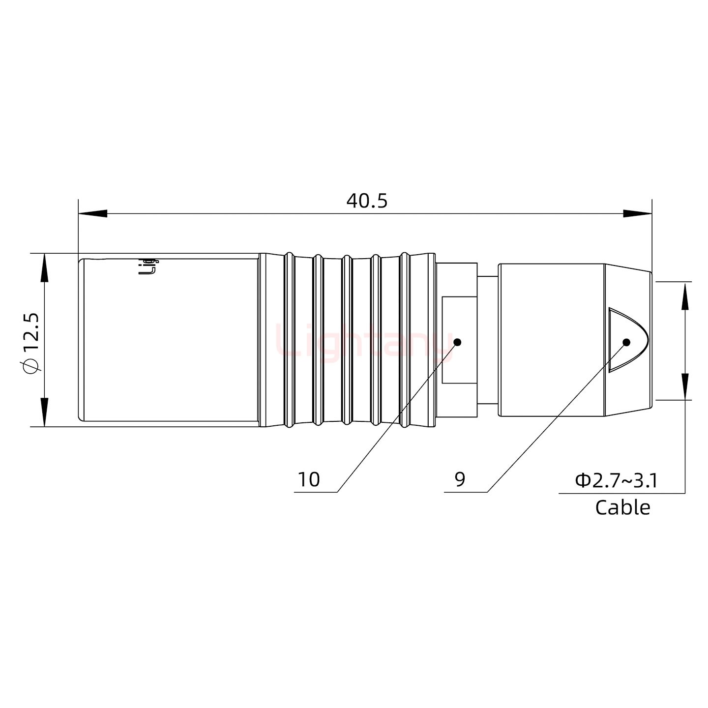 PHG.1B.004.CLLM31推拉自鎖浮動插座