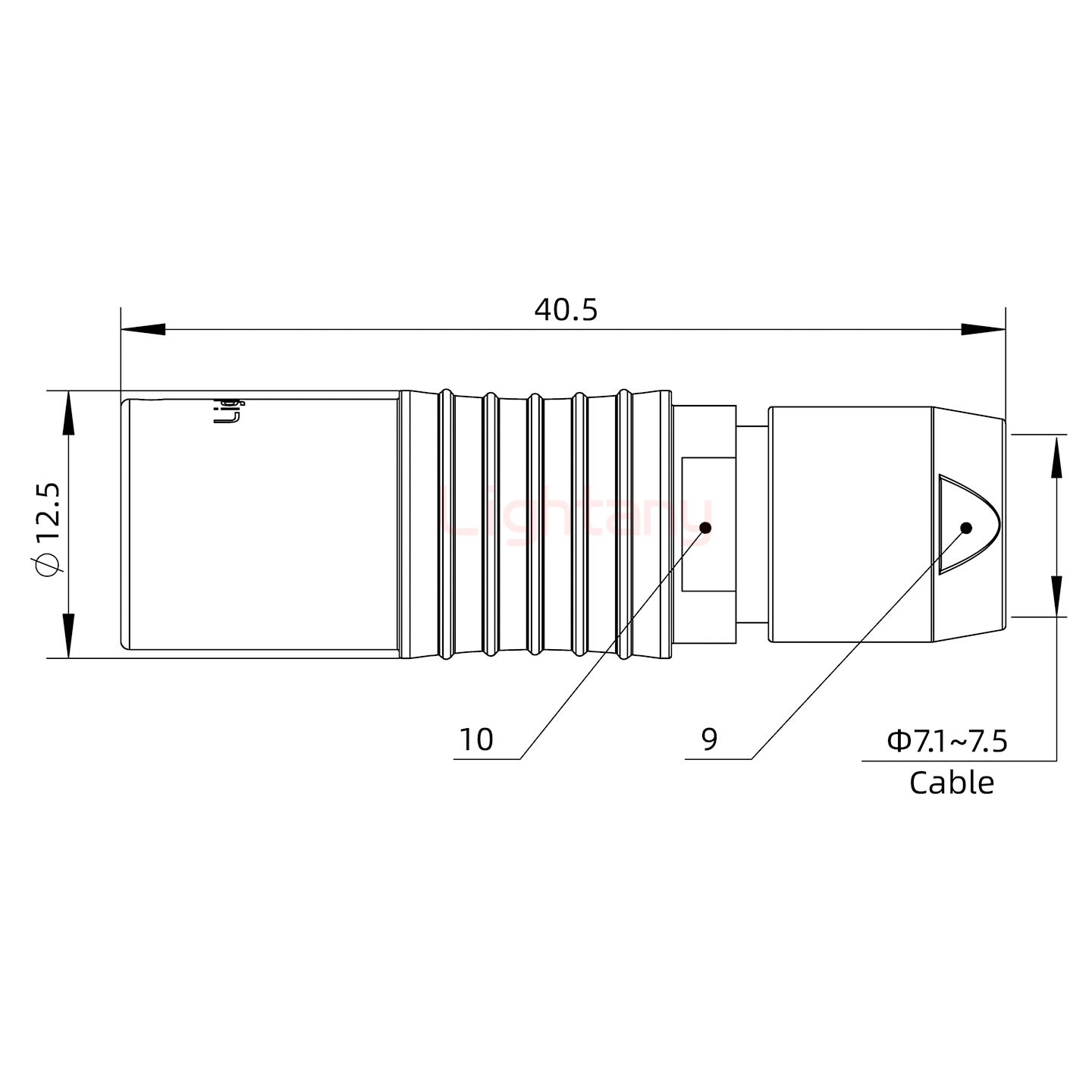 PHG.1B.004.CLLD76推拉自鎖浮動插座