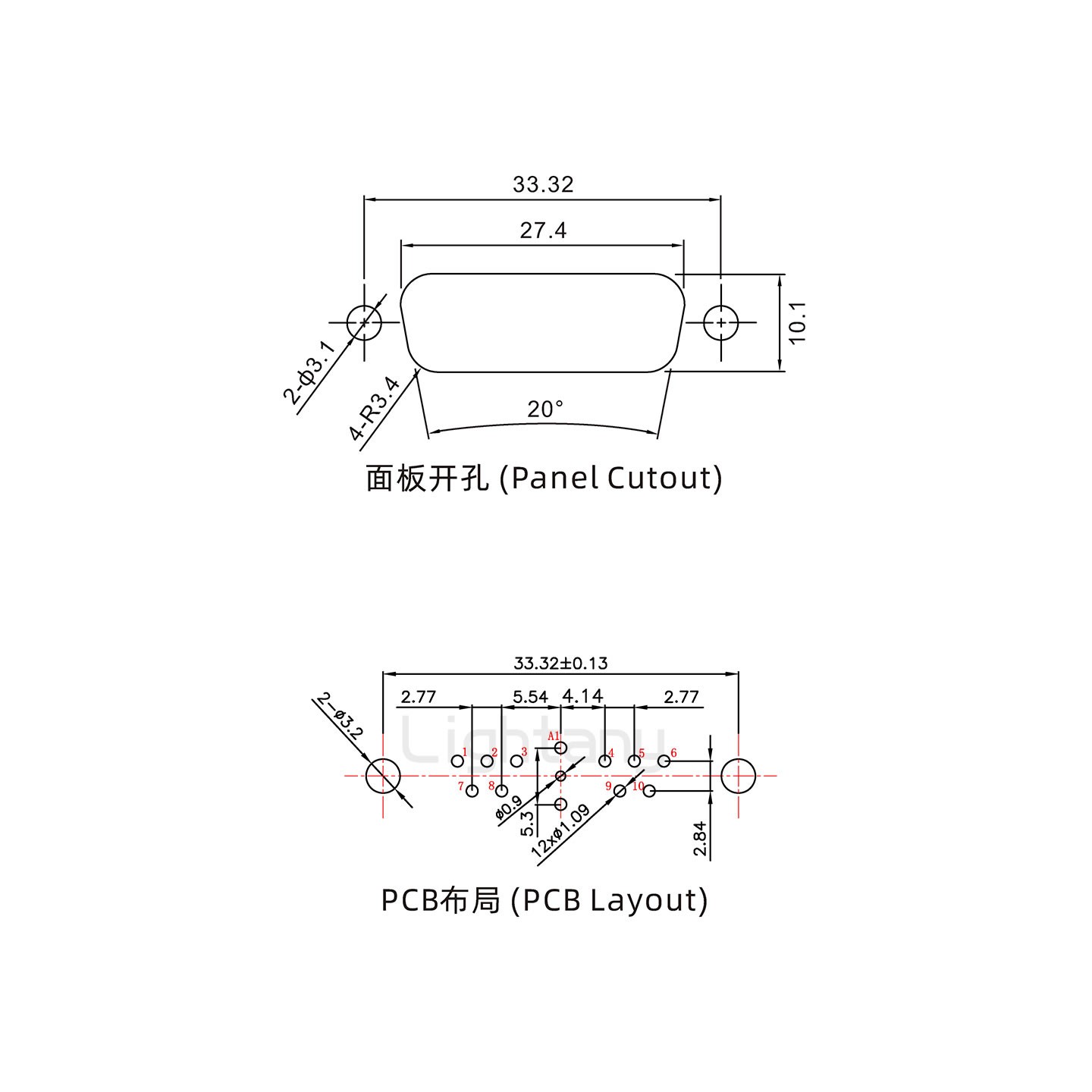 防水11W1公直插板/鉚魚(yú)叉/鎖螺絲/射頻同軸50歐姆