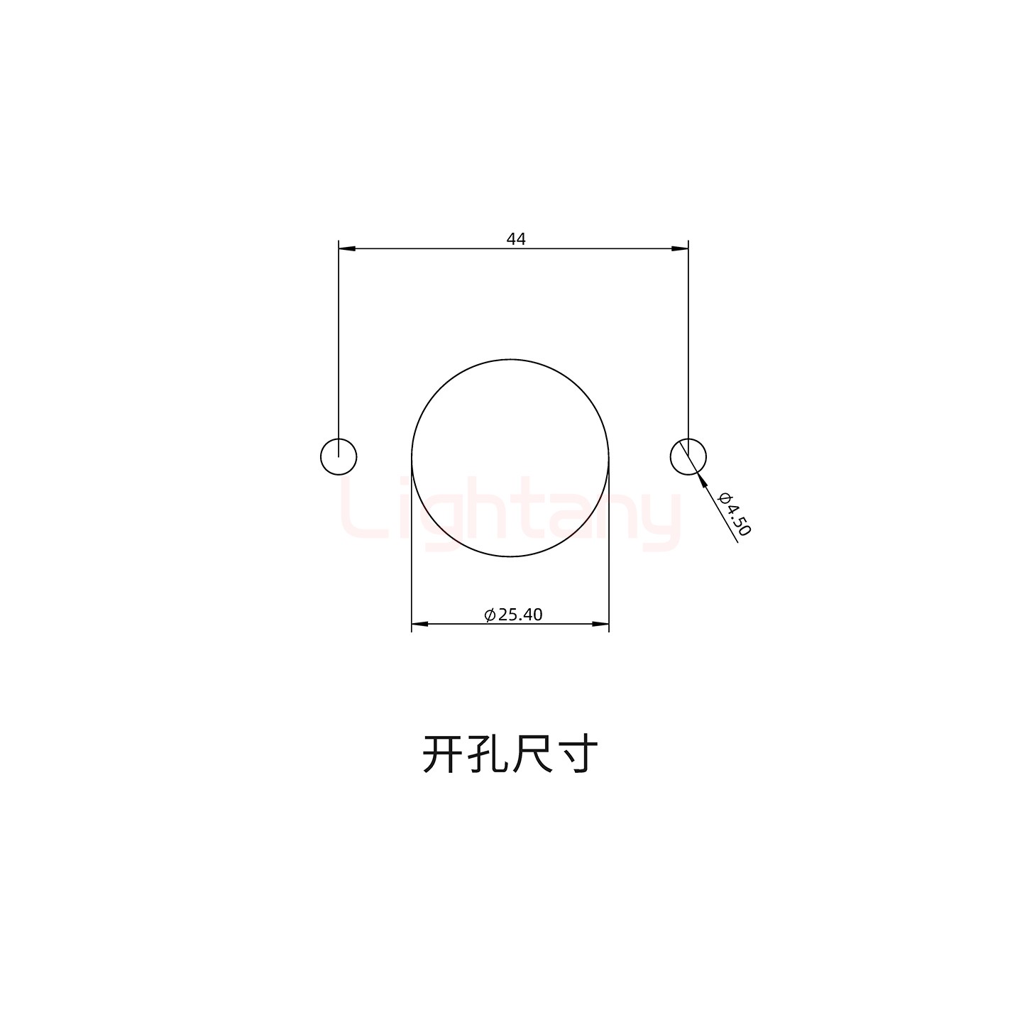 內螺紋穿墻插座 500A 橘黃