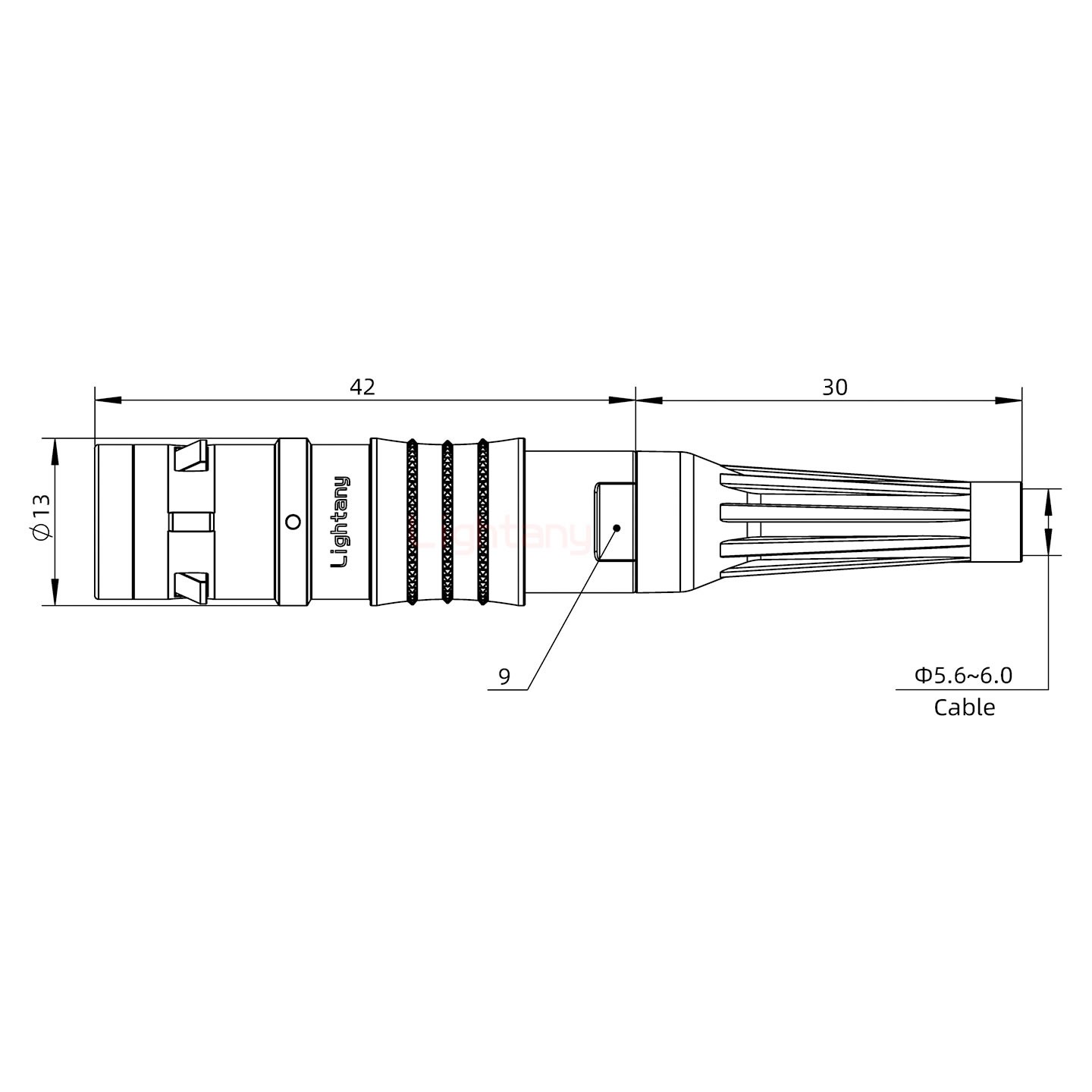 FGG.1K.005.CLAC60Z推拉自鎖帶護(hù)套直式插頭